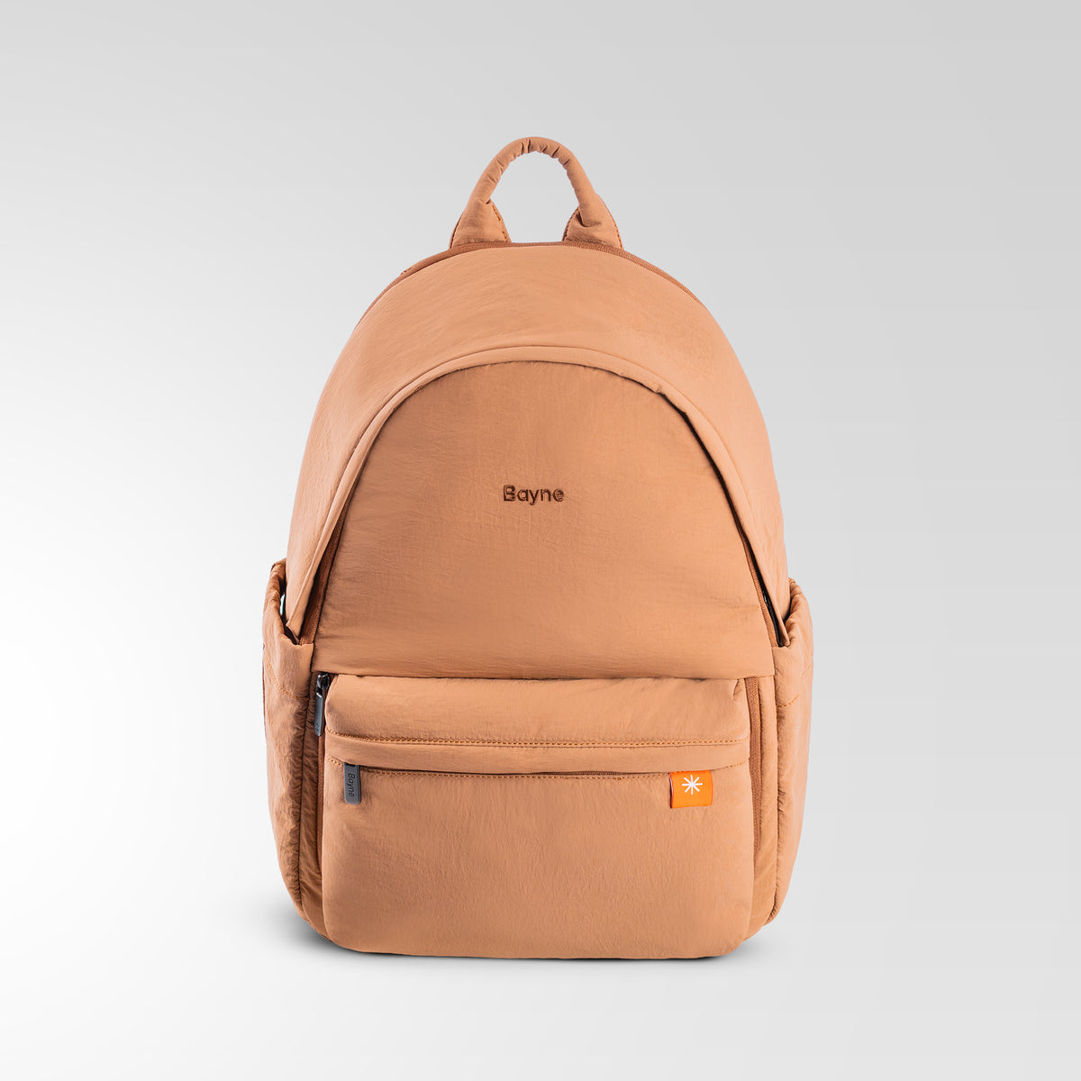 Puffer Backpack — Mocha