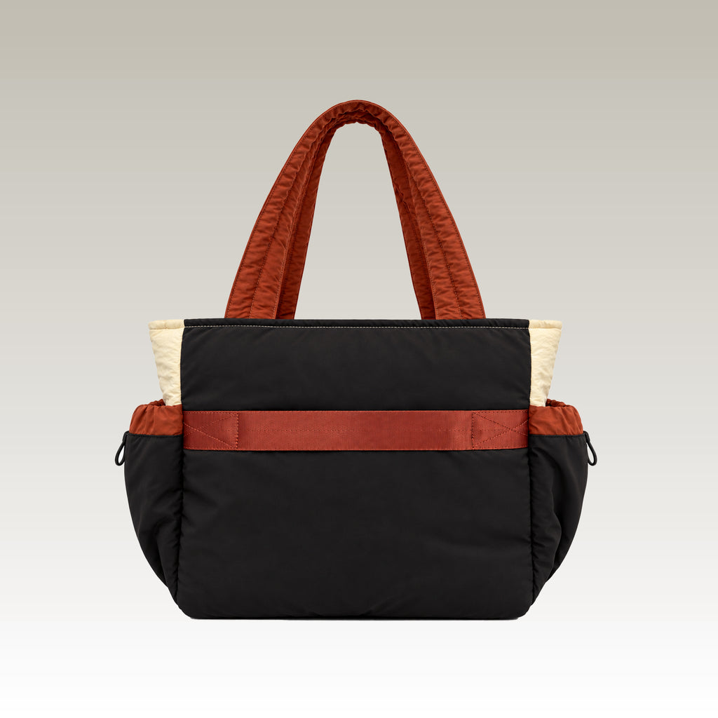 Black & Cream Laptop Bag