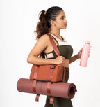 Burnt Clay Mini Gym Bag