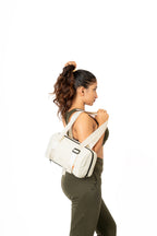 Ivory Dust Flow Mini Gym Bag