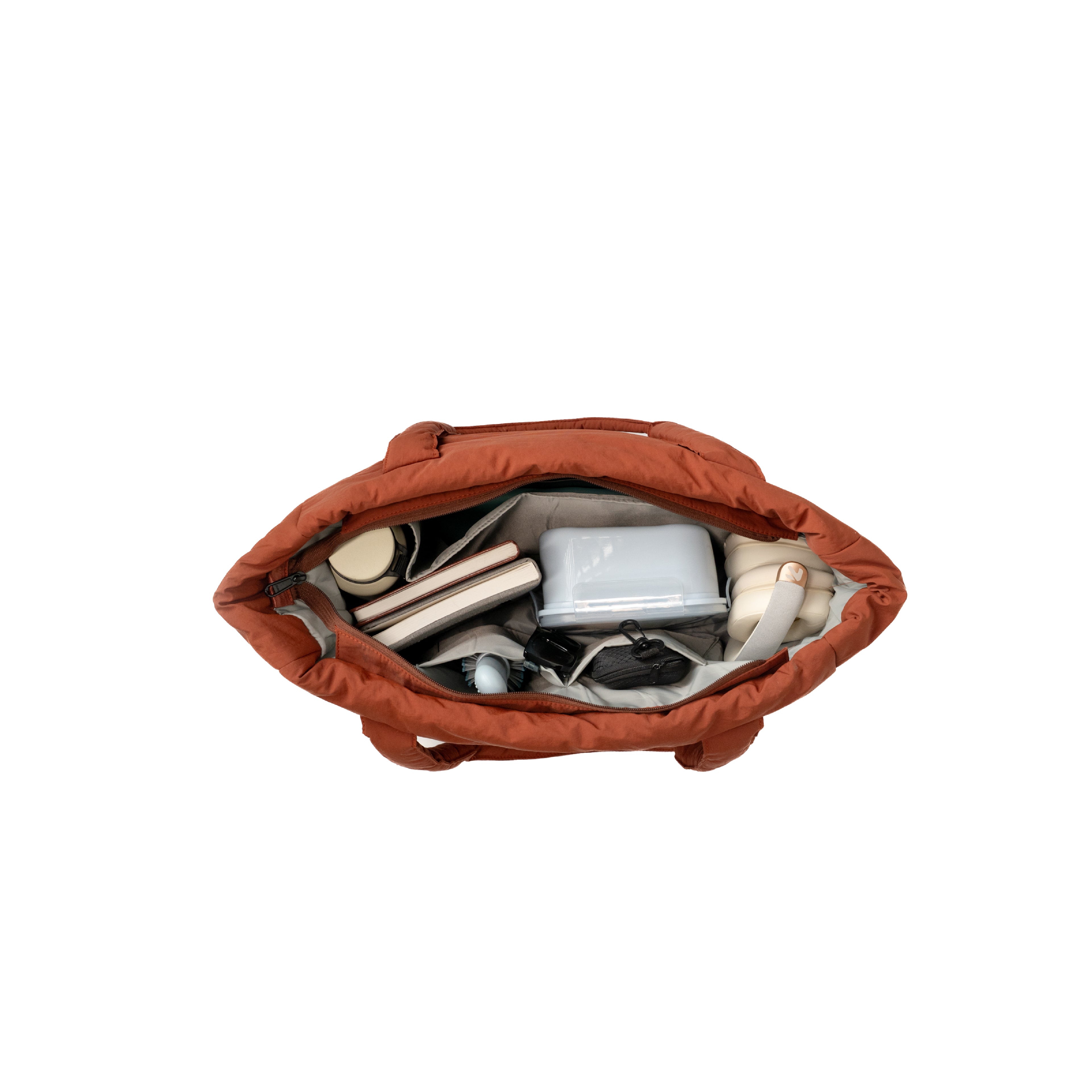 Burnt Clay Lunch Tote Bag