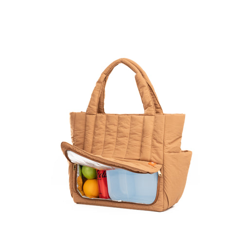 Peach Sand Lunch Tote Bag